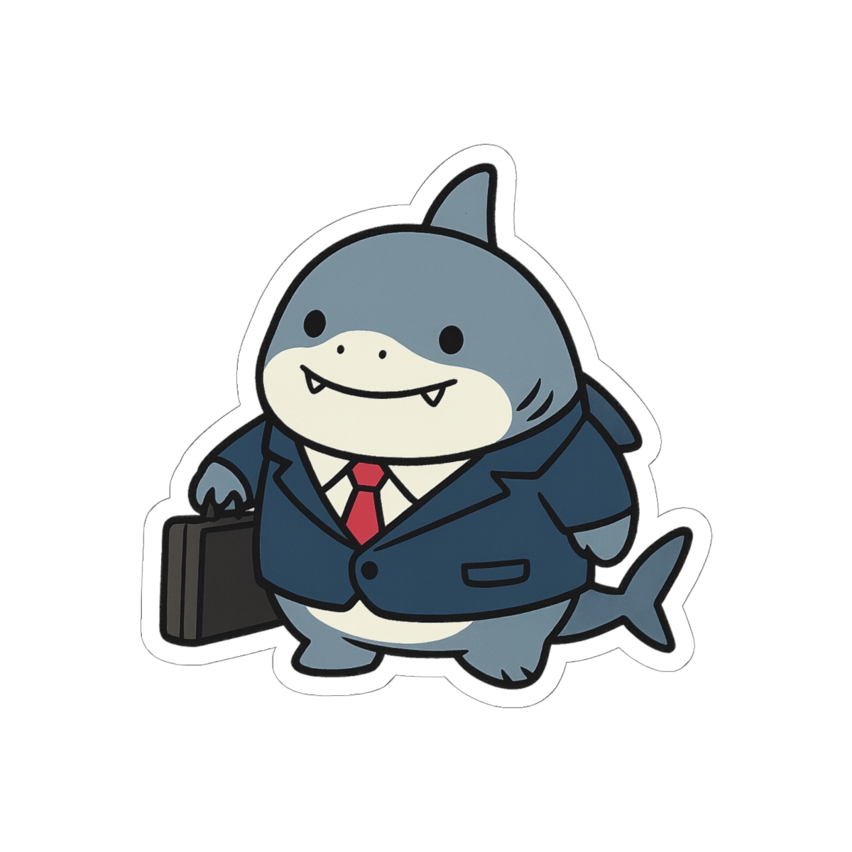 Jeff the Land Shark Suit Marvel Rivals Sticker | Cute Gaming Vinyl Decal