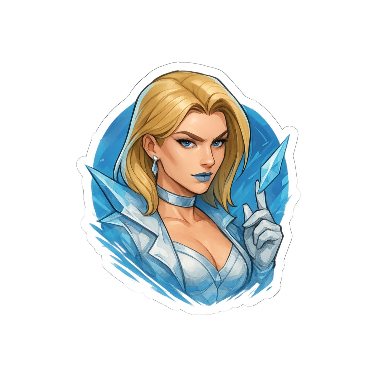 Emma Frost Rivals X-Men Sticker | Bold Vinyl Decal