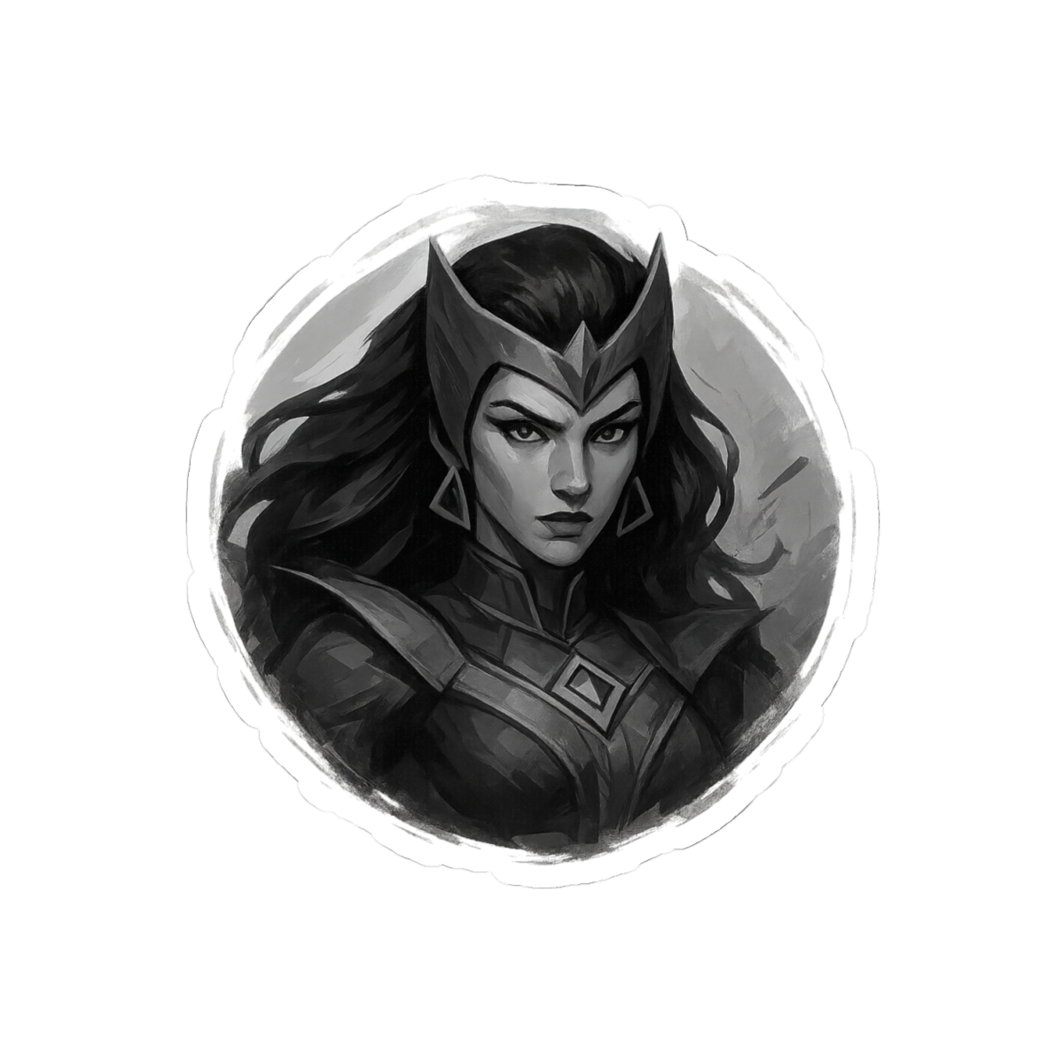 Scarlet Witch Rivals Bold Clash Sticker - alternate angle 1, merchandise