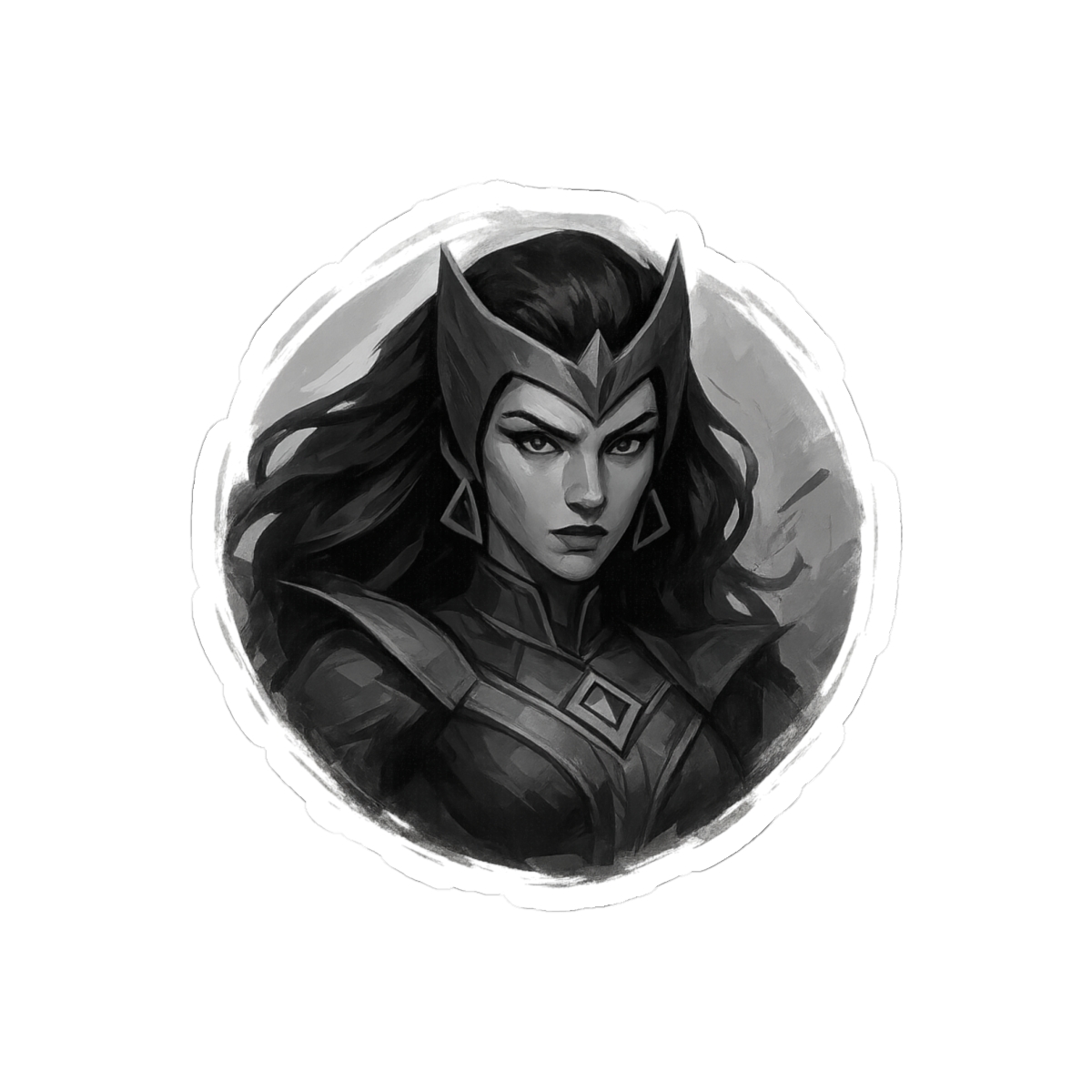 Scarlet Witch Rivals Bold Clash Sticker