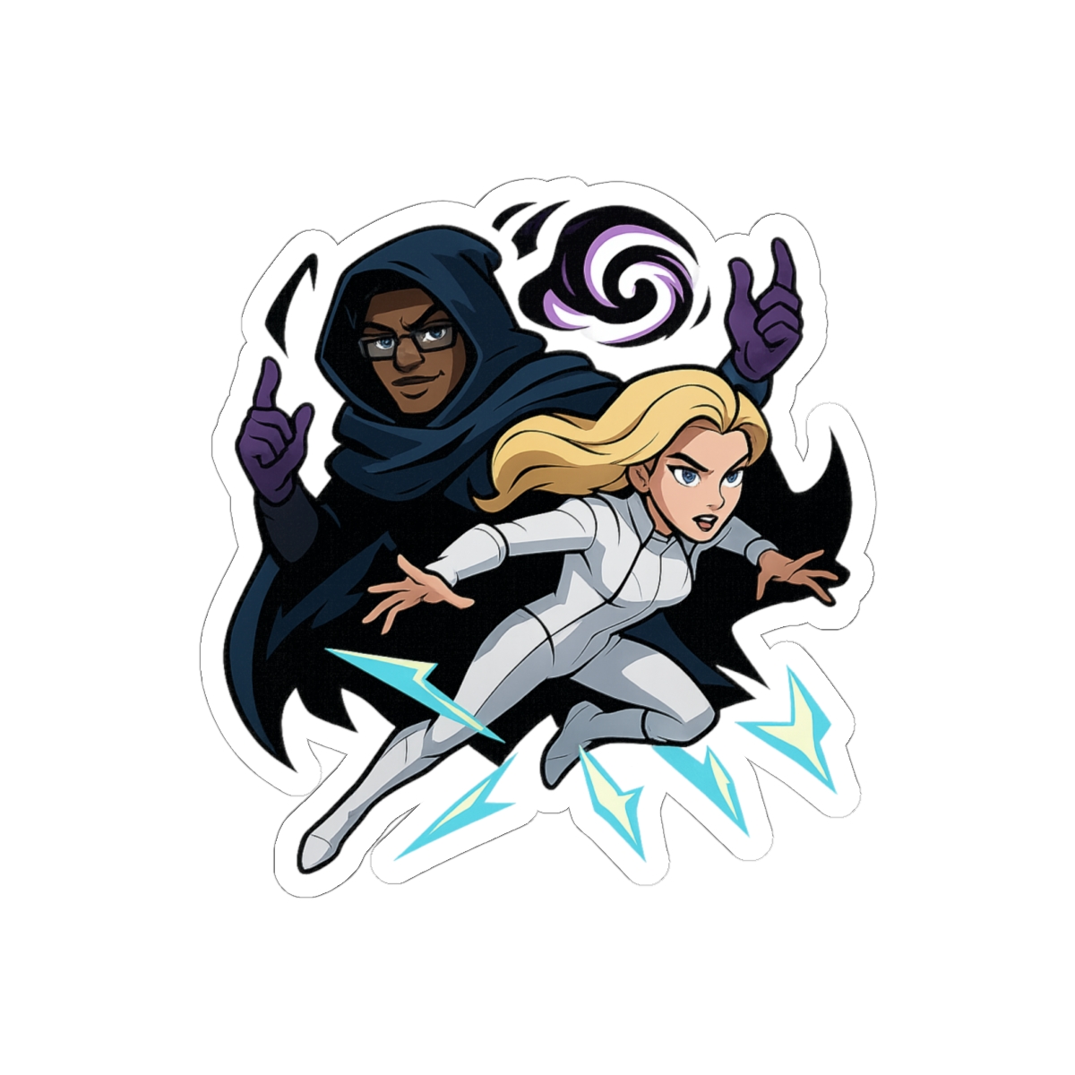Marvel Rivals Cloak and Dagger Sticker | Bold Vinyl Decal