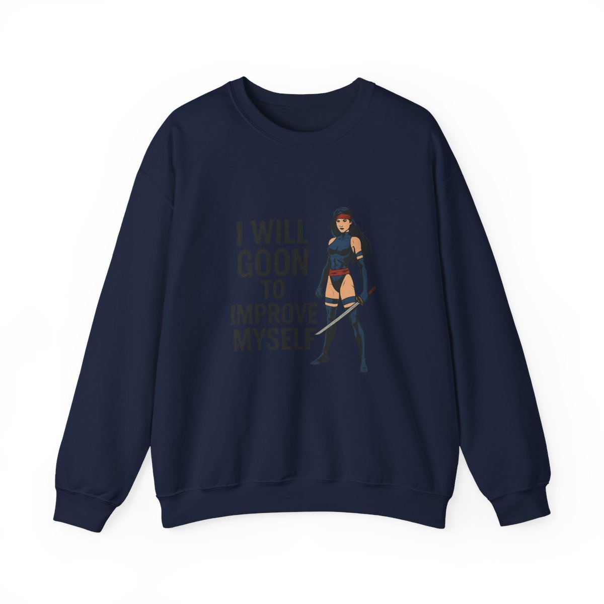 Psylocke I Will Goon Marvel Rivals Sweatshirt - alternate angle 4, merchandise