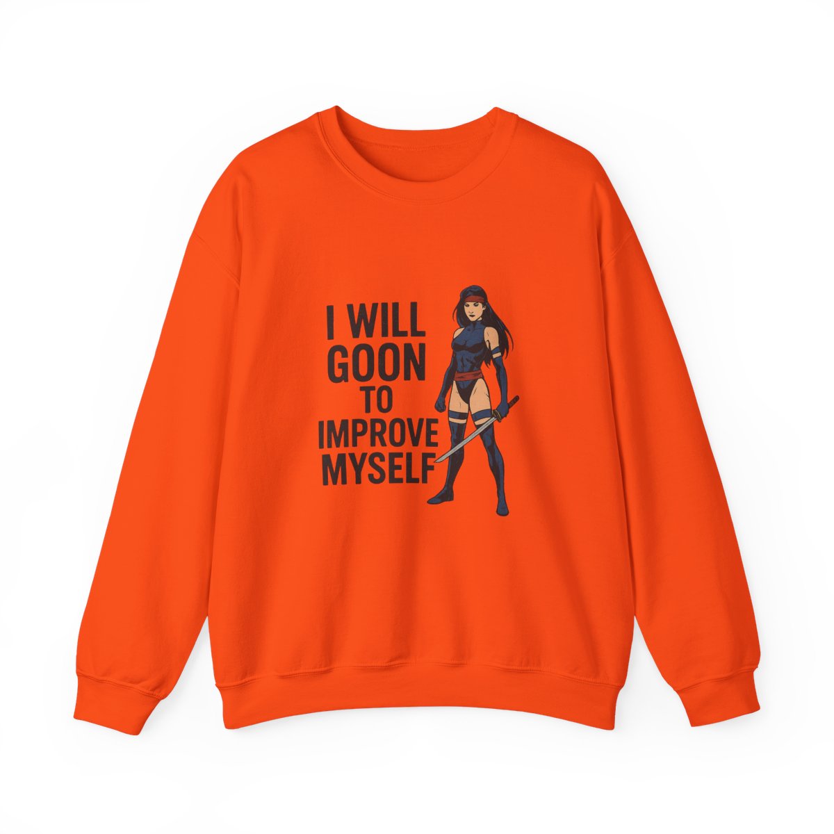 Psylocke I Will Goon Marvel Rivals Sweatshirt - alternate angle 5, merchandise