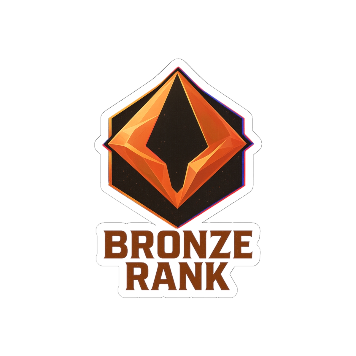 Bronze Rank Marvel Rivals Sticker | Bold Gaming Vinyl Decal