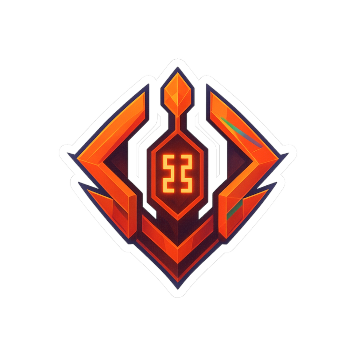 Celestial Rank Marvel Rivals Sticker | Bold Gaming Decal - alternate angle 3, merchandise