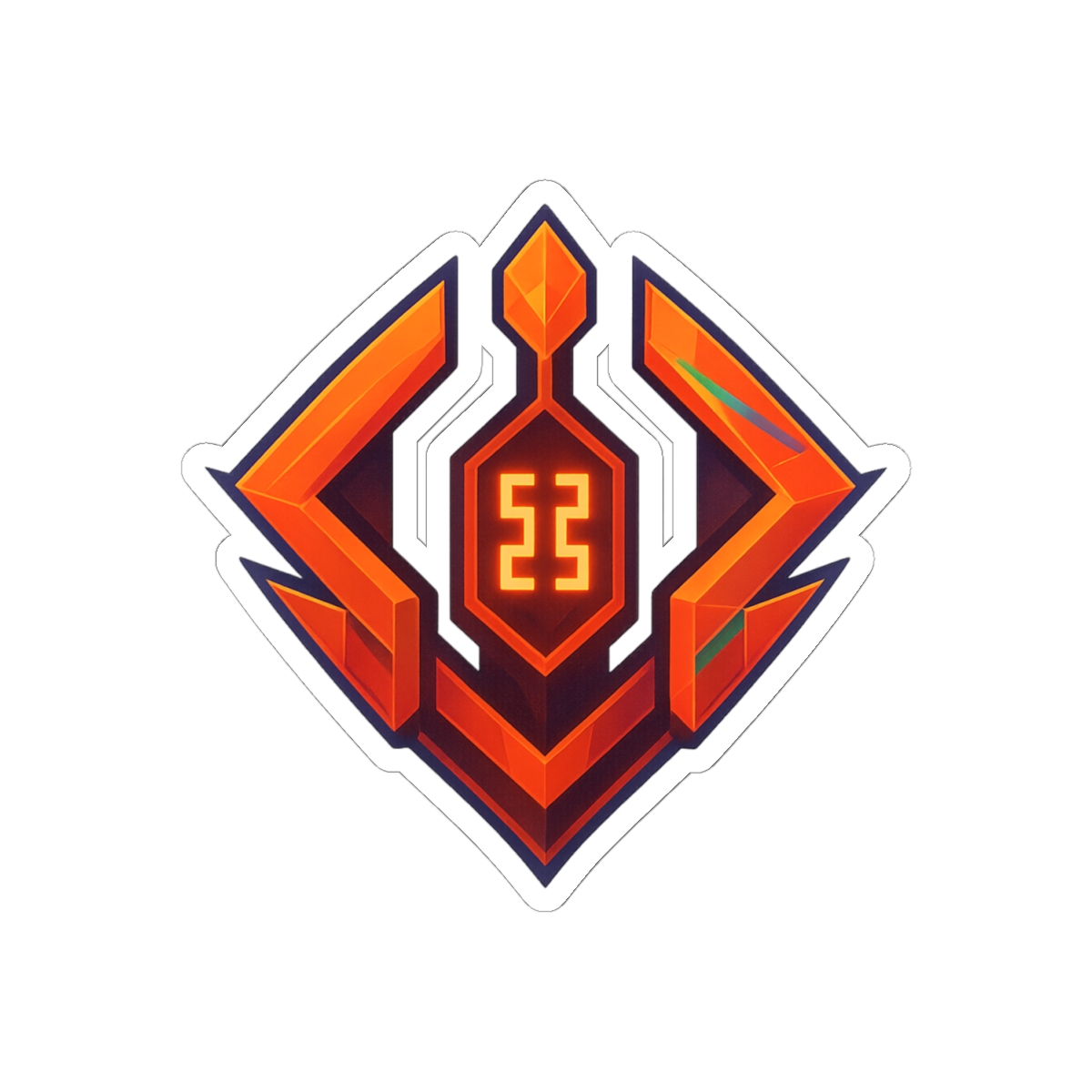 Celestial Rank Marvel Rivals Sticker | Bold Gaming Decal - alternate angle 1, merchandise