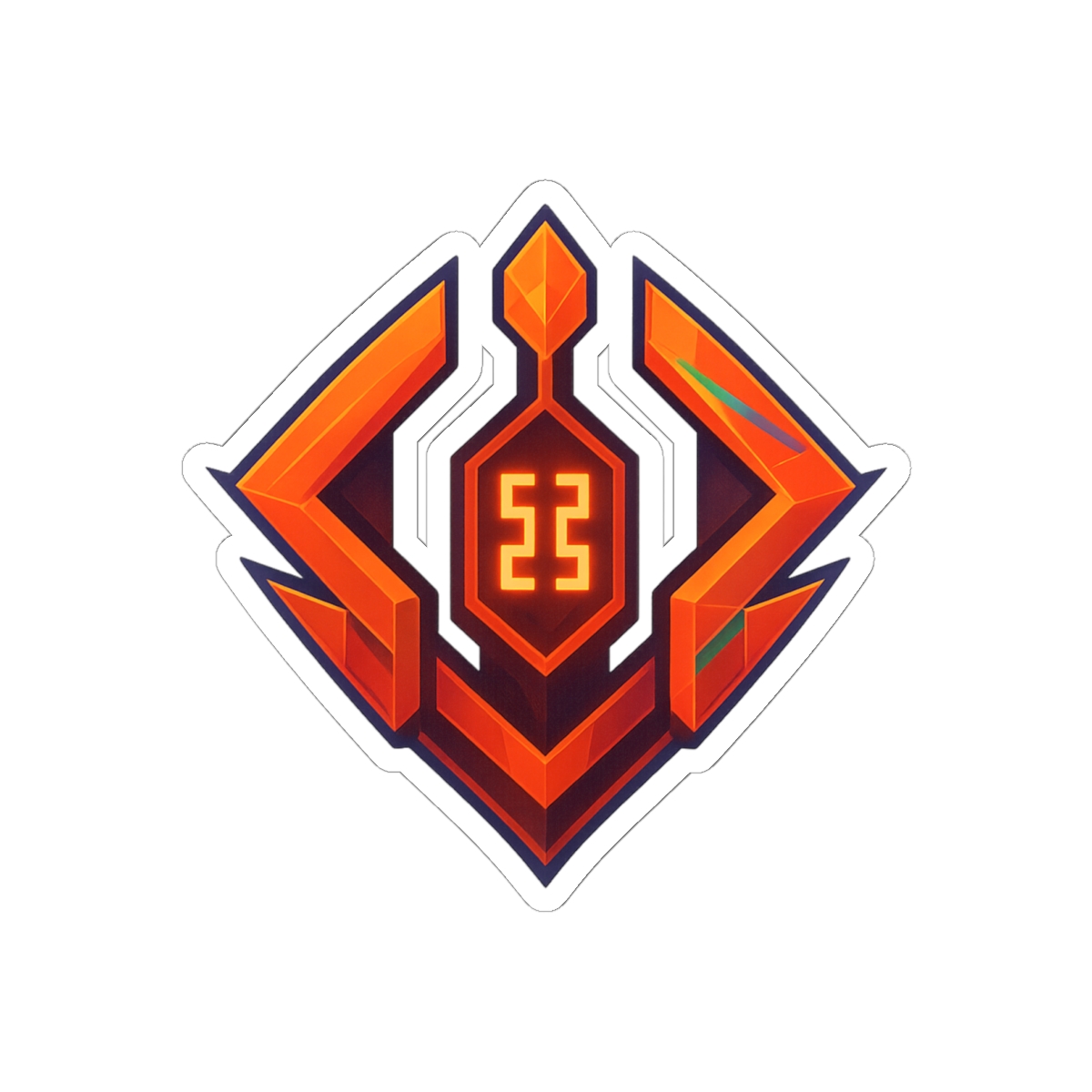 Celestial Rank Marvel Rivals Sticker | Bold Gaming Decal