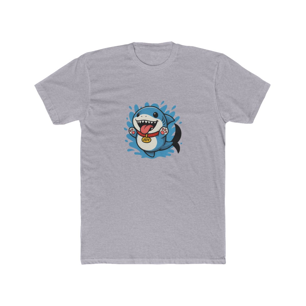 JEFF the best Shark T-Shirt - alternate angle 2, merchandise