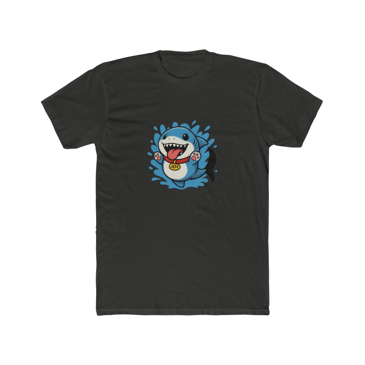 JEFF the best Shark T-Shirt - alternate angle 3, merchandise