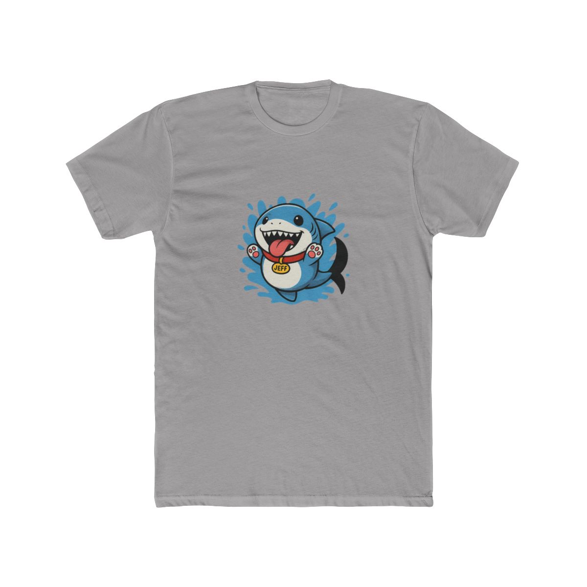 JEFF the best Shark T-Shirt - alternate angle 5, merchandise