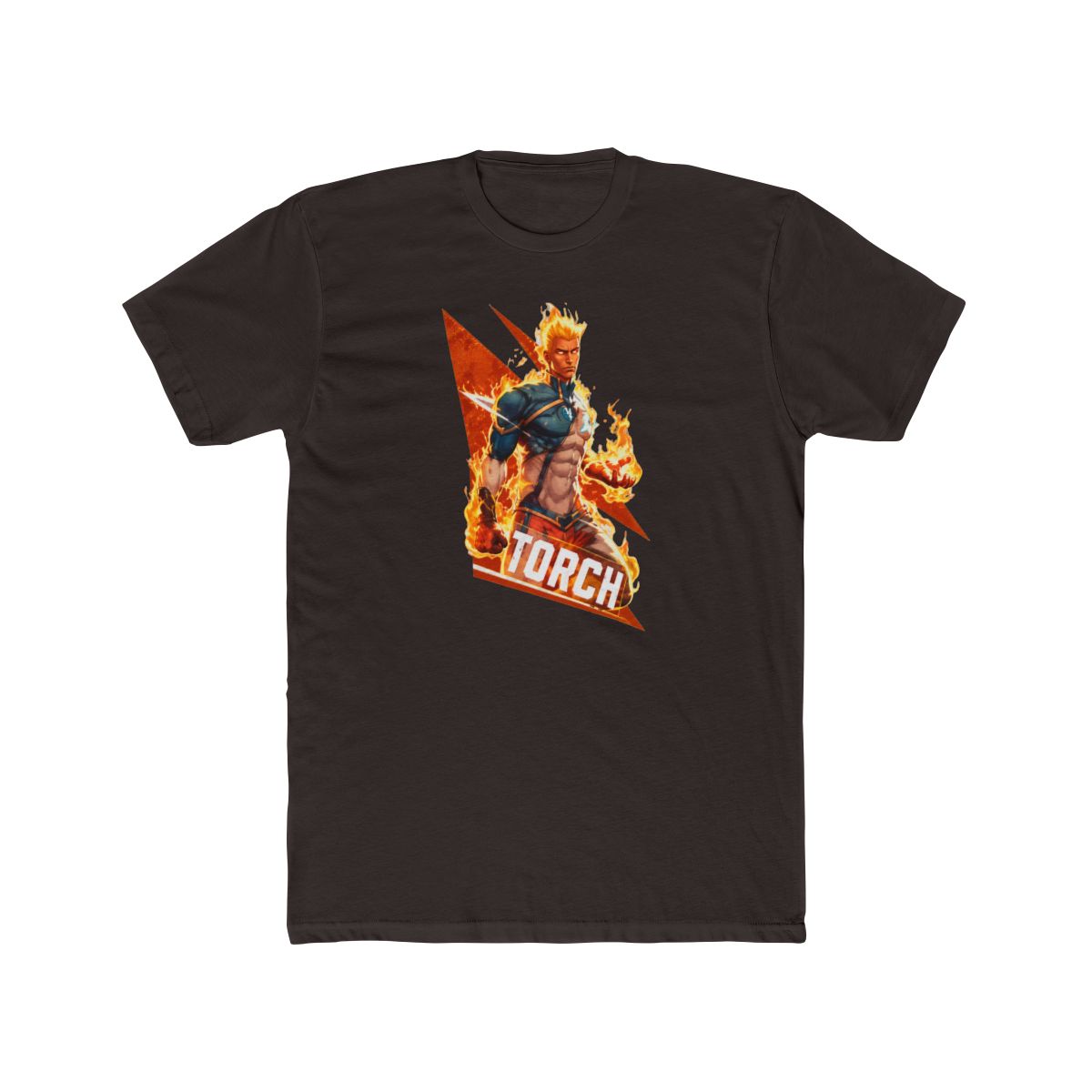 Marvel Rivals Human Torch Epic Portrait T Shirt - alternate angle 2, merchandise