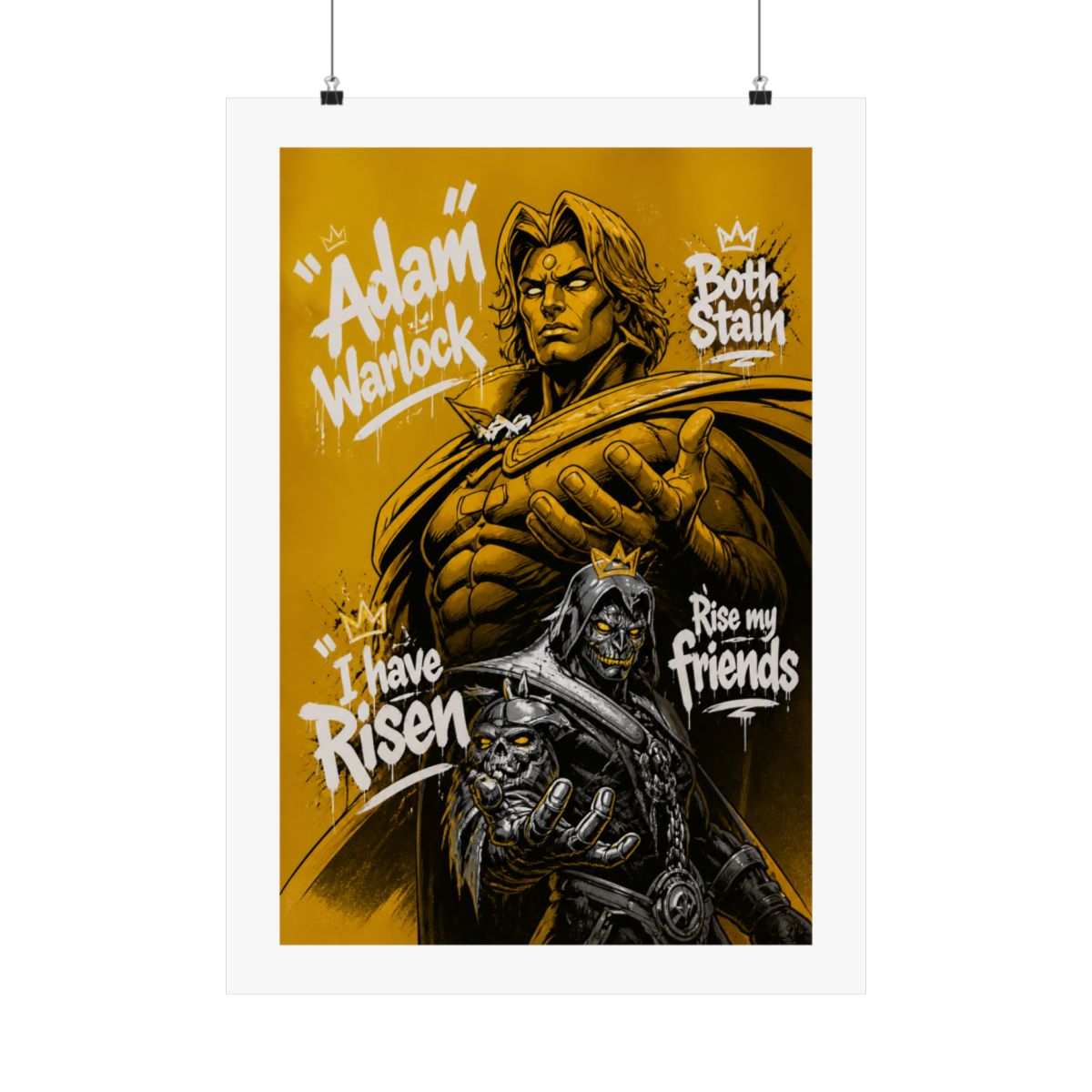 Adam Warlock - Marvel Rivals Fanart Poster