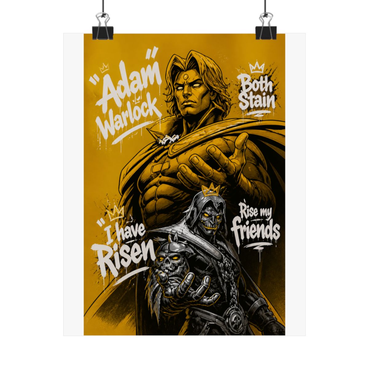 Adam Warlock - Marvel Rivals Fanart Poster
