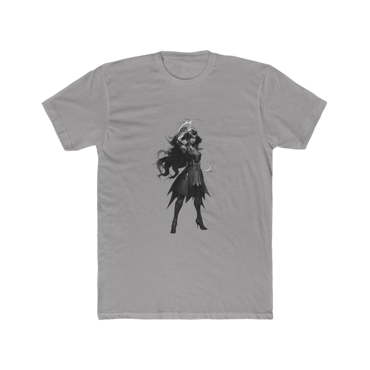 Fiery Scarlet Bold Statement T Shirt - alternate angle 3, merchandise