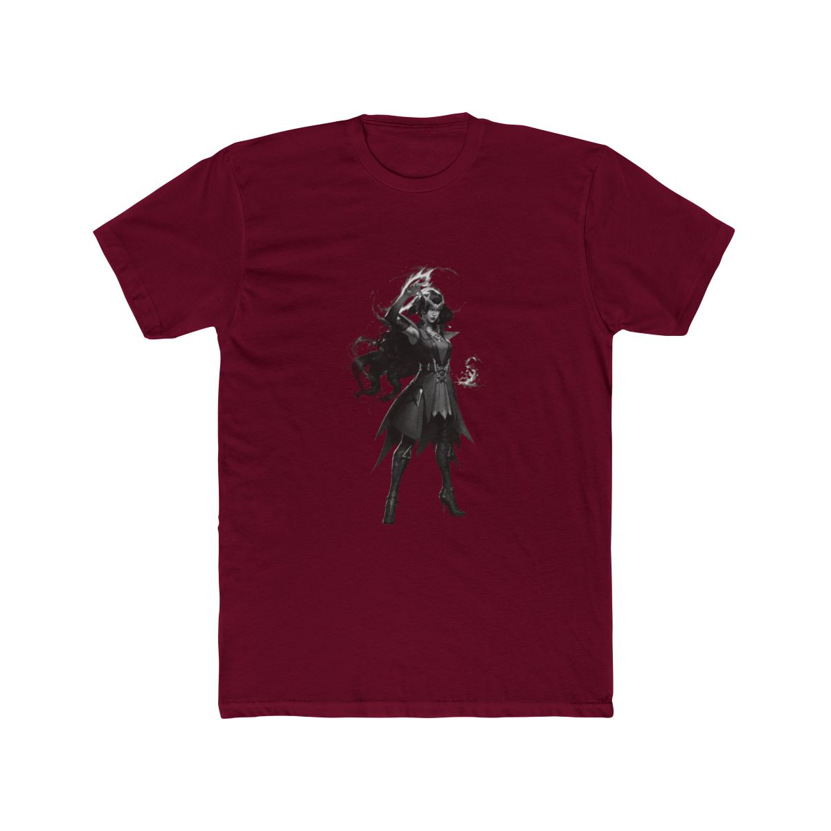 Fiery Scarlet Bold Statement T Shirt