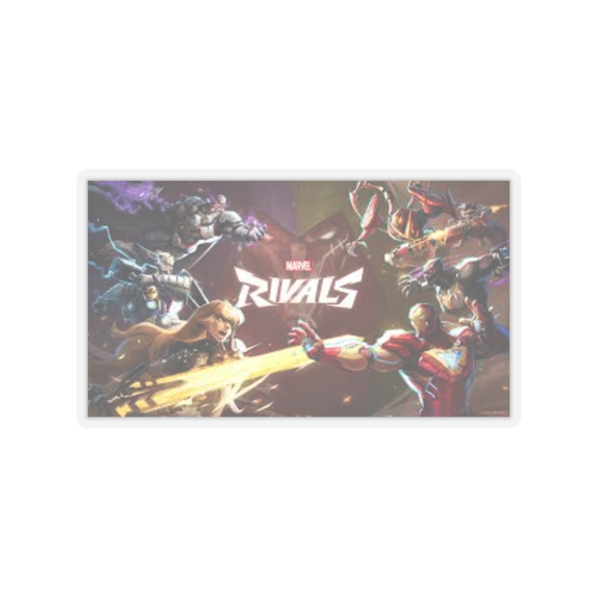 Marvel Rivals Sticker #2 - alternate angle 2, merchandise